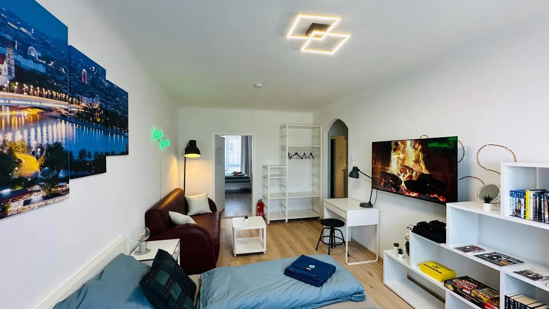 Nahe Zentrum-2 Doppelbetten-Tv, Netflix, Disney Vienna 0*,  Austria