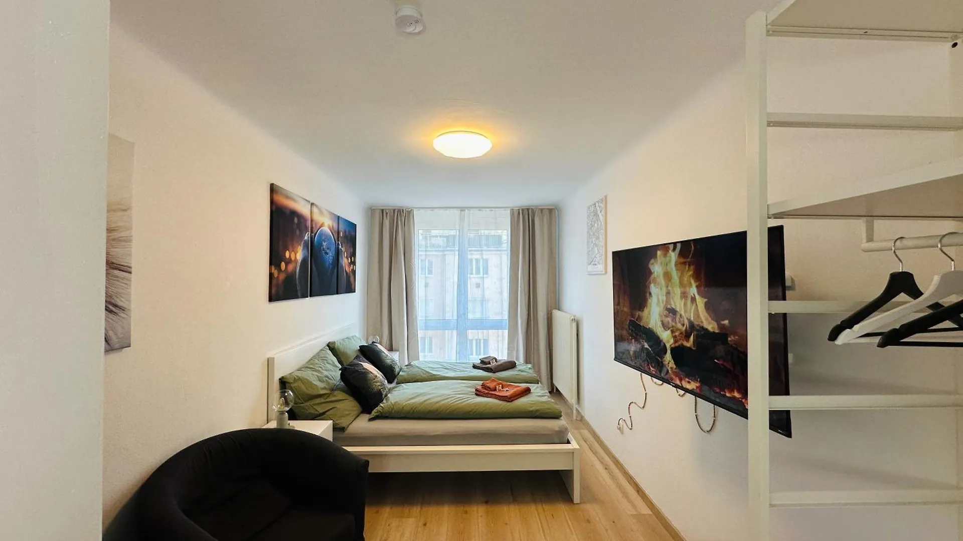 Nahe Zentrum-2 Doppelbetten-Tv, Netflix, Disney Vienna 0*,